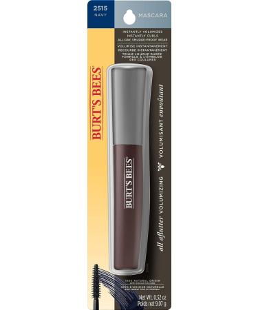 Burt's Bees Volumizing Mascara Navy 0.32 Ounce - 100% Natural Origin (Pack of 1) - Buy Online on GoSupps.com