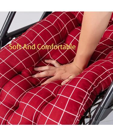 Non-Slip Lounger Seat Cushions with Fixing Tie Comfortable Sun Lounger Cushion Indoor Outdoor Recliner Cushion for Most Sun Garden Loungers Style a - Buy Online on GoSupps.com