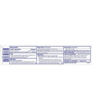 Buy Sensodyne Clinical White Toothpaste for Sensitive Teeth - Enamel Strengthening Mint Flavor (3.4 oz) - Fast International Shipping - Buy Online on GoSupps.com