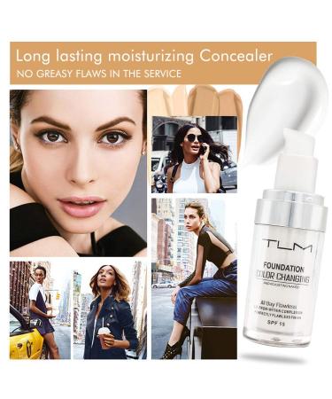 TLM Colour Changing Foundation 30ML - Flawless Liquid Makeup Base for Women & Girls - Buy Online on GoSupps.com