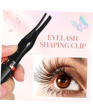 Healeved 1Set Electric Eyelash Curler USB Charging Eyelash Curler for Women (Black) - Buy Online on GoSupps.com