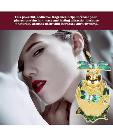 Arabian Perfumes 15ml Muslim Eau de Parfum Toilette for Female Halal Dubai Retro Concentrated Long Lasting Perfume Essential Oil Womens Fragrances Persistent Smell Travel Accessory Green Dragonfly - Buy Online on GoSupps.com