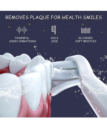 Froomer Kids U-Shaped Electric Toothbrush with 4 Brush Heads | 3 Cleaning Modes | Smart Timer | Blue - Buy Online on GoSupps.com