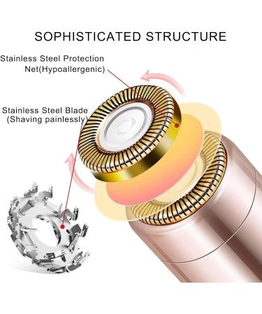 Rechargeable Facial Hair Remover for Women - Upper Lip Epilator & Shaver Device - Buy Online on GoSupps.com