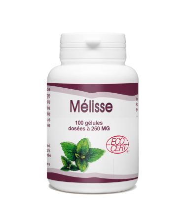 Lemon Balm Leaf Organic - 250 mg - 100 capsules