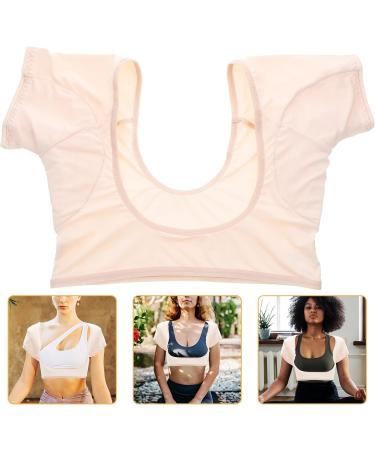 Healifty Women Underarm Sweat Pads Armpit Vest Sweat Guard Underwear Washable Breathable for Sports Daily Wear Picture 1 29x29CM - Buy Online on GoSupps.com