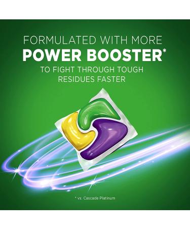 Cascade Platinum Dishwasher Pods ActionPacs with Lemon Platinum Plus - 70 Count - Buy Online on GoSupps.com