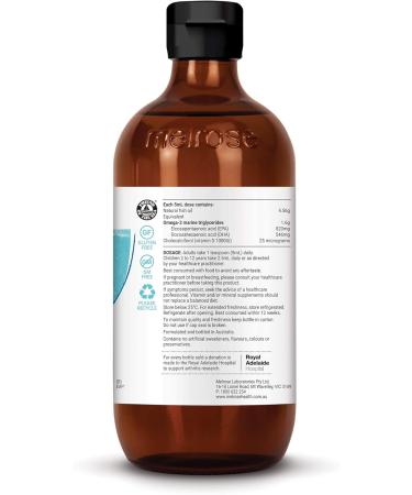 Fish Oil + Vitamin D Joint & Bone 500ml - Melrose - Buy Online on GoSupps.com