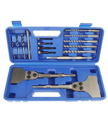 17pcs SDS Plus Rotary Hammer Drill Bits & Chisels Set with Strong Case - DEHUIWI - New Arrival - Buy Online on GoSupps.com