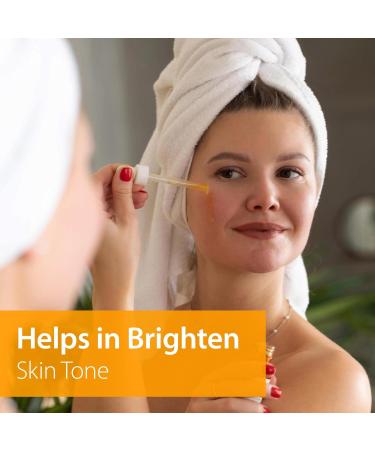 Shop 6 in 1 Vitamin C Face Serum - Anti-Aging with Hyaluronic Acid Retinol & Niacinamide | Brightening & Skin Clearing Serum - Buy Online on GoSupps.com