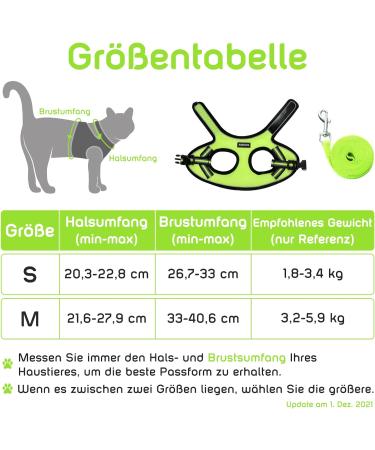 Aokcats Adjustable Soft Reflective Cat Harness Set with Leash & Dishes - Leak-Proof Design for Kittens & Rabbits - Light Green - Buy Online on GoSupps.com