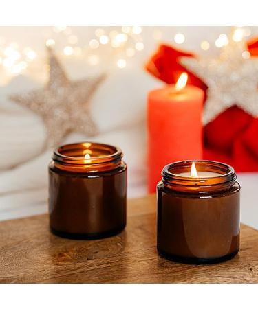 SUQURTOM 10-Pack 20ml Amber Glass Cosmetic Containers - Refillable Cream Lotion & Essential Oil Bottles - Buy Online on GoSupps.com