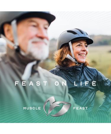 Muscle Feast Creatine Monohydrate Chewables - Vegan & Gluten-Free Creapure Creatine Chews for Men & Women - Delicious Citrus-Flavored Creatine Tablets for Muscle Building - Lemon Lime 360 Tabs Lemon Lime 1080 Gram - Buy Online on GoSupps.com