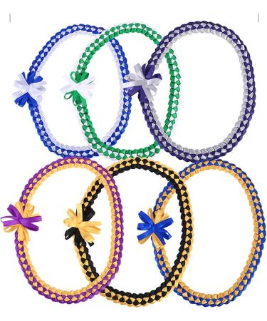 Handmade Double-Sided School Band - Oralgo's Elaborate Garlands & Woven Necklace in Red & Yellow - Buy Online on GoSupps.com