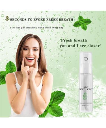 Fresh Mint Breath Spray for Bad Breath & Dry Mouth - Oral Care Spray for Lasting Freshness - Buy Online on GoSupps.com