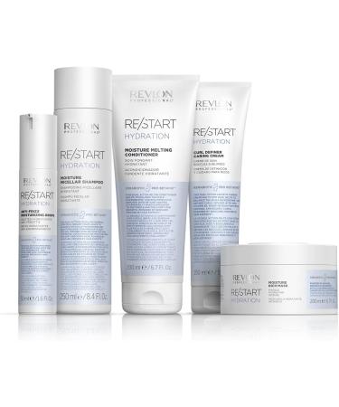 Revlon Professional Re/start Hydration - Hydrating Shampoo - Normal to Dry Hair Care - Shampoo for Softer Hair & Controlled Frizz - 250 ml - Buy Online on GoSupps.com
