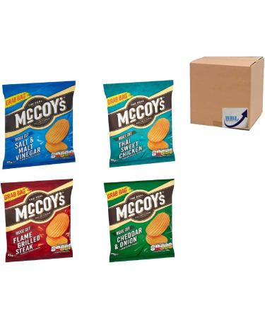 McCoy's Crisps 45G Mixed Case | 4 Flavours | Case Of 36 - Buy Online on GoSupps.com