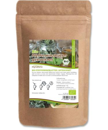 Sports equipment Mynatura Organic peppermint leaves tocket peppermint whole leaves peppermint tea herbal tea aroma in bag 100 g - Buy Online on GoSupps.com