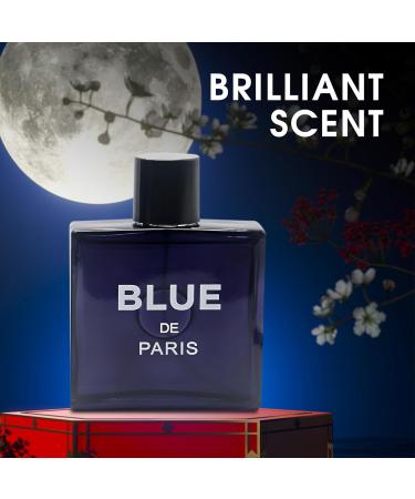Vintage Heroes Noir&Blue De Paris Combo Cologne for Men/Eau de Parfum Natural Spray Top Notes of Green Apple and Lemon Middle Notes of Tonka Bean Base Notes of Geranium- Natural Spray 100ML - Buy Online on GoSupps.com