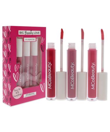 MCoBeauty Big Beauty Love Lip Lacquer Trio - Long-Lasting Lip Gloss Set for Women (3 x 0.101 oz) - Shop Internationally - Buy Online on GoSupps.com