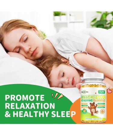 ReviNutra 2 Pack Magnesium Gummies for Kids & Adults- Magnesium Glycinate Complex - Buy Online on GoSupps.com
