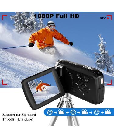 Heegomn Video Camera Camcorder 2.7K 36MP Vlogging Digital Recorder with 2.8 LCD - Perfect for YouTube, TikTok, Teens & Beginners - Buy Online on GoSupps.com