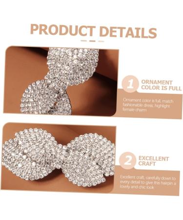 minkissy Bangs Side Clip Hair Barrettes for Women Girls Hair Barrette Star Hair Clips Spring Hair Clips Girls Hairpins Girls Hair Accessory Women Hair Clips Headgear Bride Metal Alloy - Buy Online on GoSupps.com