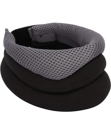 SSDDDLZEQ sponge hencerace breathable cervical spine tractor neck support bahre traction device men women neck shoulder relaxer pain relief