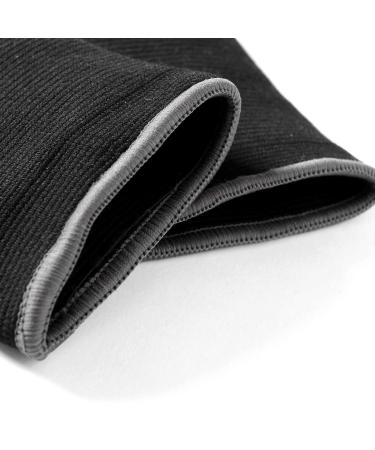NeoTech Care Wrist Band - Elastic & Breathable Knitting for Tennis & Gym - Black (Size S 1 Pair) | International Shipping Available - Buy Online on GoSupps.com