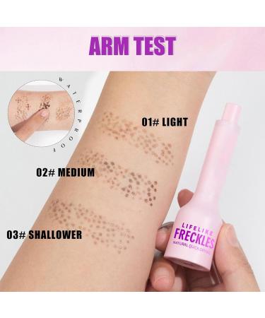 Freckles pen makeup cosmetics no fading freckles pen for women and girls for wedding daily costume cosplay performances party and meetings - Buy Online on GoSupps.com