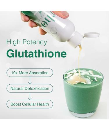 Liposomal Glutathione - Ultra High Absorption Liquid Supplement for Detox Immune Support Skin Health & Mental Clarity - Shop Internationally - Buy Online on GoSupps.com