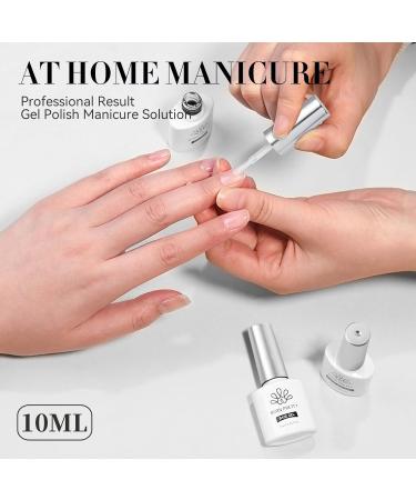 BORN PRETTY Gel Nail Polish Base Gel and Super Top Coat Set 2 10ml Soak Off U V LED Gel Nail Varnish Lacquer Manicure Set Gloss Shiny Long Lasting base&top - Buy Online on GoSupps.com