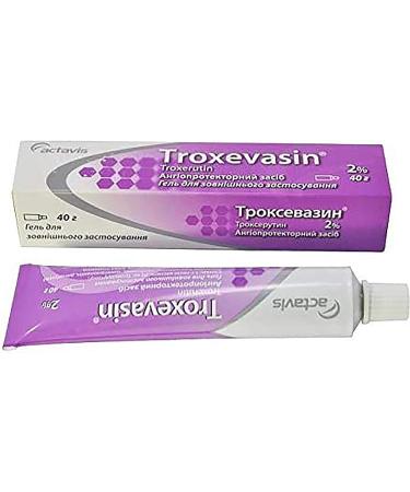 Natural Birch Tar Troxevasin Gel 40g/1.4 Oz - Polyunsaturated Fatty Acids - Wart Removal Cream - Buy Online on GoSupps.com