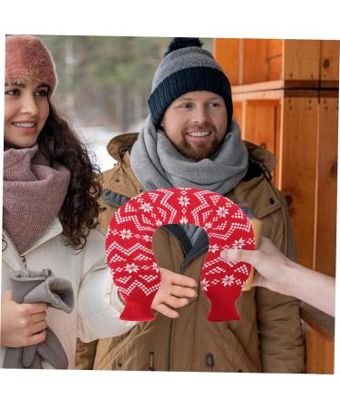 Minkissy U-Shaped Winter Handwarmer & Heating Pillow | Perfect Christmas Gift | 36.5x31.5cm Thermal Pocket for Office & Home - Buy Online on GoSupps.com