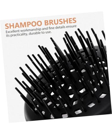 Mikinona Shampoo Kamm - Compact Scalp Massager Brush Hotel-Grade Wear-Resistant 9x8cm White | International Shipping Available - Buy Online on GoSupps.com