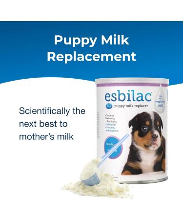 Buy PETAG ESBILAC Puppy Milk Replacement Powder | 340g Formula with Prebiotics & Probiotics | Ideal for Newborn Puppies up to 6 Weeks | International Shipping - Buy Online on GoSupps.com