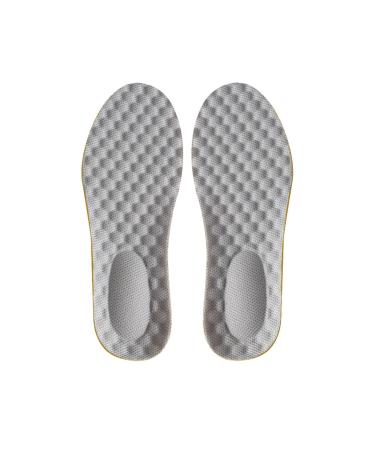 Sports Cushioned Insole Soft Sole for Men and Women Absorbent Sweat Running Soft Sole Comfortable Soft Insole(37-38) 37-38 D