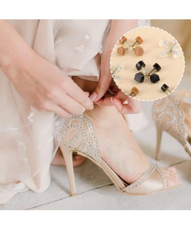 36 Pairs High Heel Caps & Repair Tips w/ Stiletto Pliers | Non-Skidding Replacement Caps for Women's Heels in 3 Colors - Easy to Replace - Buy Online on GoSupps.com
