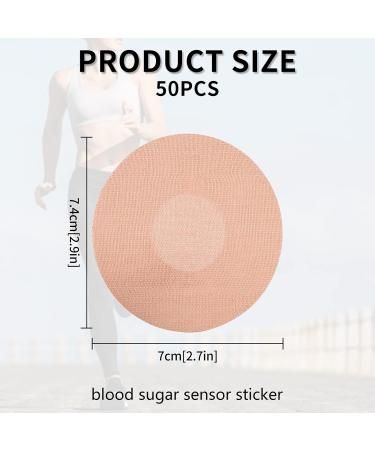 Buy TSLBW 50 Pcs Skin-Friendly Freestyle Libre Patches | Waterproof Sports Plaster for Outdoor Activities - Buy Online on GoSupps.com