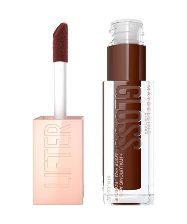 L'Or al Deutschland Maybelline New York Lip Gloss moisturizing and soft lips visibly filled formula enriched with hyaluronic acid Lifter Gloss shades 29 toast 54 ml