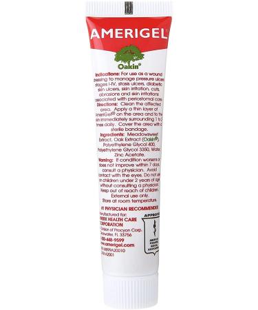 AMERIGEL Hydrogel Wound Dressing 1 oz. - Moisture-Rich Healing for Dry Wounds, Pack of 1 - Buy Online on GoSupps.com