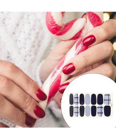 dijiusidy Nail Art Stickers Self-Adhesive Fingernail Decal with Strap Glue DIY Art Decor Full Cover Manicure Kits for Women Girls YMX193 - Buy Online on GoSupps.com