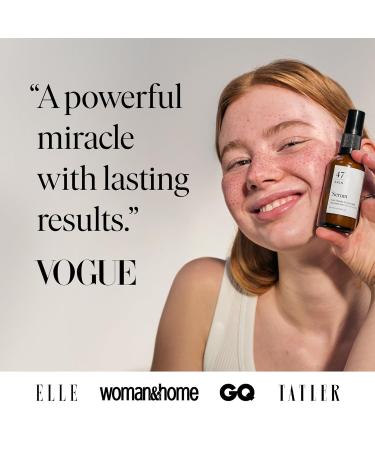 47 Skin | Hydrating Face Serum with Silver Chitoderm for ALL Skin Types | Clears Acne Prevents & Heals Breakouts & Blemishes Repairs Scars | Moisturises and Nourishes For Smooth Skin | 15ml - Buy Online on GoSupps.com