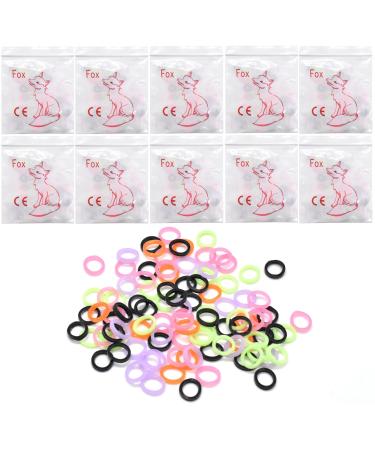 Angzhili 1000 orthodontic rubber bands 127.6 g orthodontic rubber bands latex -free intraoral elastic ligaments multicolored (0.6 cm) 1/4 " - Buy Online on GoSupps.com