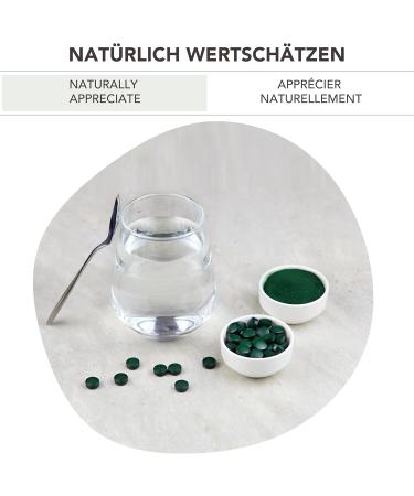 BIONUTRA Organic Chlorella & Spirulina | Tablets | 250g | Organic Farming | No Additives | 1000 x 250mg | Opaque and Resealable Packaging - Buy Online on GoSupps.com