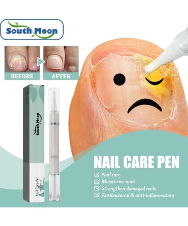 Nail Care Pen Set - 6 Pieces for Nail Fungus Treatment | Fast Growth & Healthy Nails with Aloe Vera Tea Tree Oil & Vitamin E - Buy Online on GoSupps.com