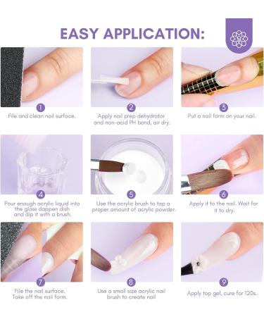 Saviland Acrylic Nail Kit with Drill - 3 Colors Acrylic Powder with Acrylic Liquid & 3PCS Acrylic Brushes Nail Drill All-in-1 Manicure Tools for Acrylic Nails Professional Acrylic Nail Kit - Buy Online on GoSupps.com