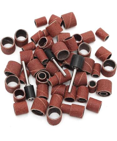 dijiusidy Electric File Sanding Band Nail Art Drilling Grinding Manicure Polishing Circle Sandpaper Accessory for Home Work 252 Pieces/Set - Buy Online on GoSupps.com
