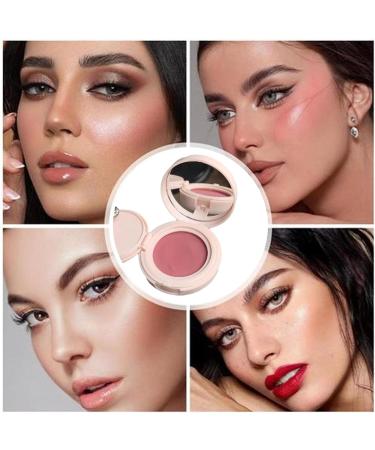 Cream Blush For Cheeks Lightweight Creamy Air Cushion Cheek Blush Long-lasting Waterproof Highly Pigmented Blendable Moisturizing Face Blushes & Face Makeup For Dewy Finish And Natural Look 1 count (Pack of 1) - Buy Online on GoSupps.com