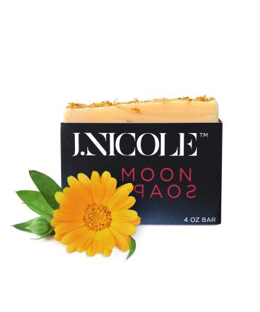 Moon Soap Pure Organic Face Wash Bar for Normal Aging Rosacea and Sensitive Skin